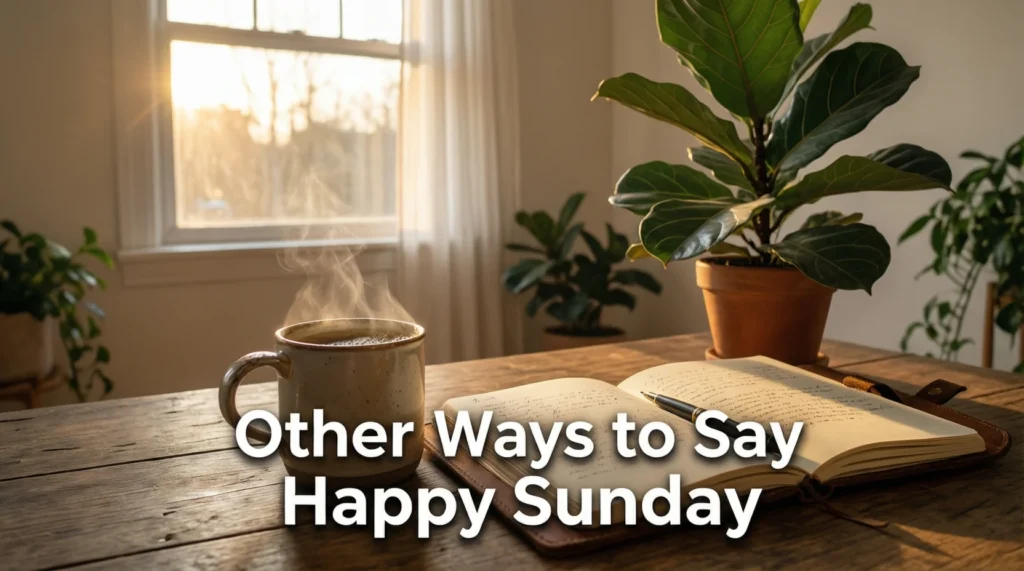 Other Ways to Say Happy Sunday