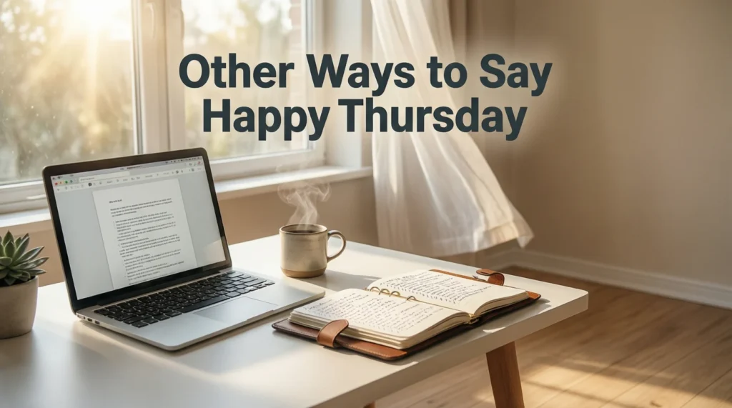 Other Ways to Say Happy Thursday