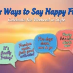 Other Ways to Say Happy Friday