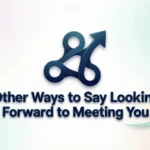 Other Ways to Say Looking Forward to Meeting You 2