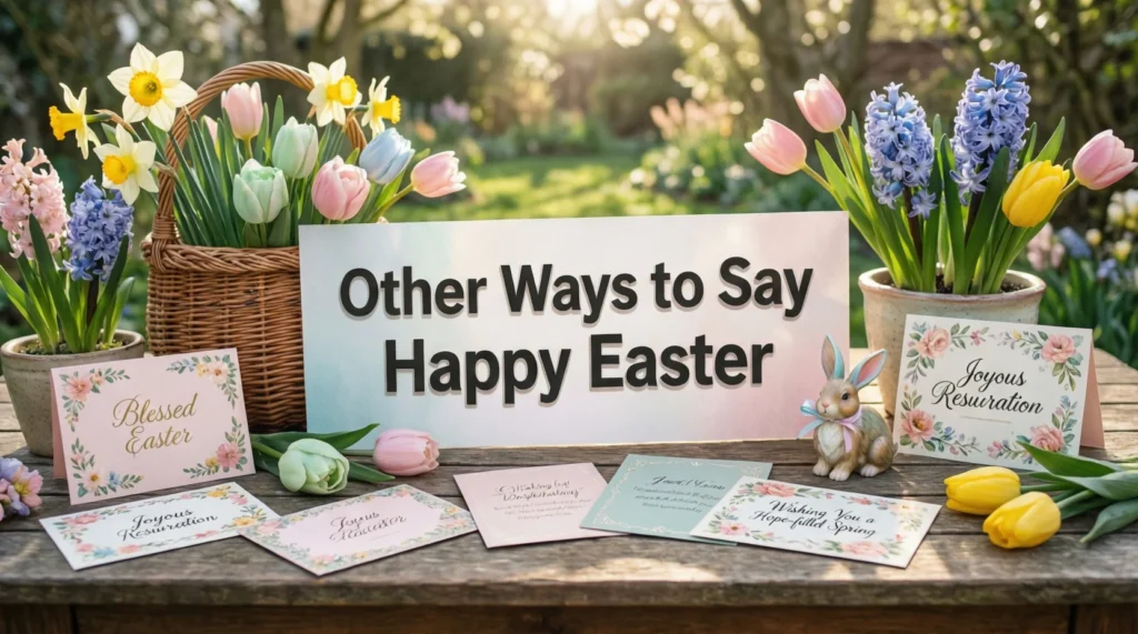 Other Ways to Say Happy Easter