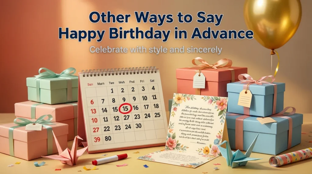 Other Ways to Say Happy Birthday