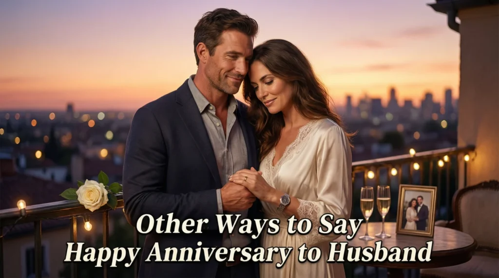 Other Ways to Say Happy Anniversary to Husband