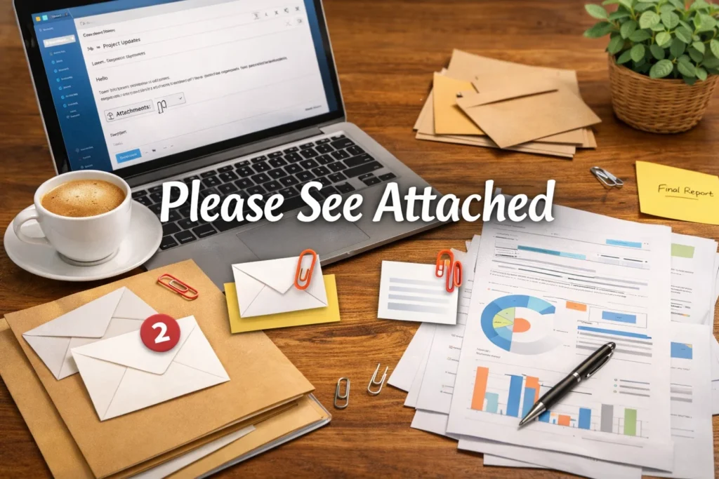 Other Ways to Say “Please See Attached”