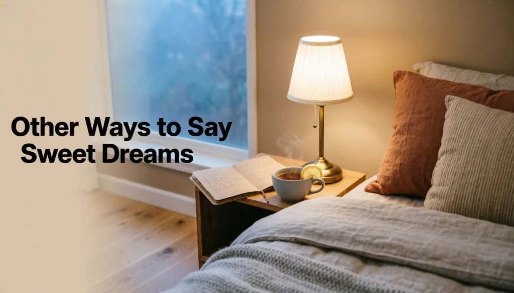 Other Ways to Say Sweet Dreams