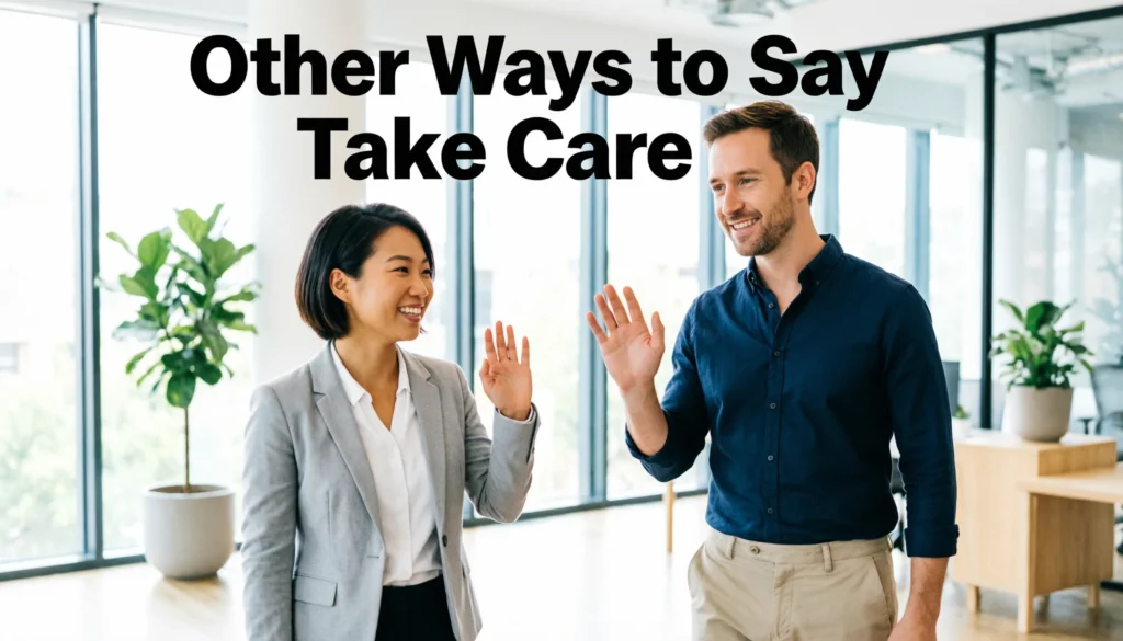 Other Ways to Say Take Care
