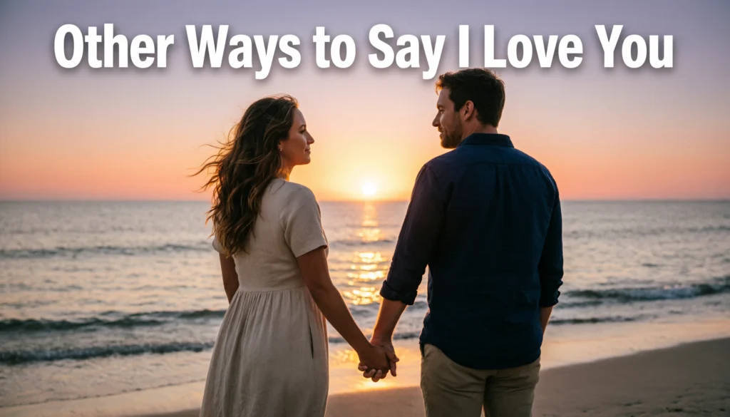 Other Ways to Say I Love You