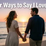 Other Ways to Say I Love You