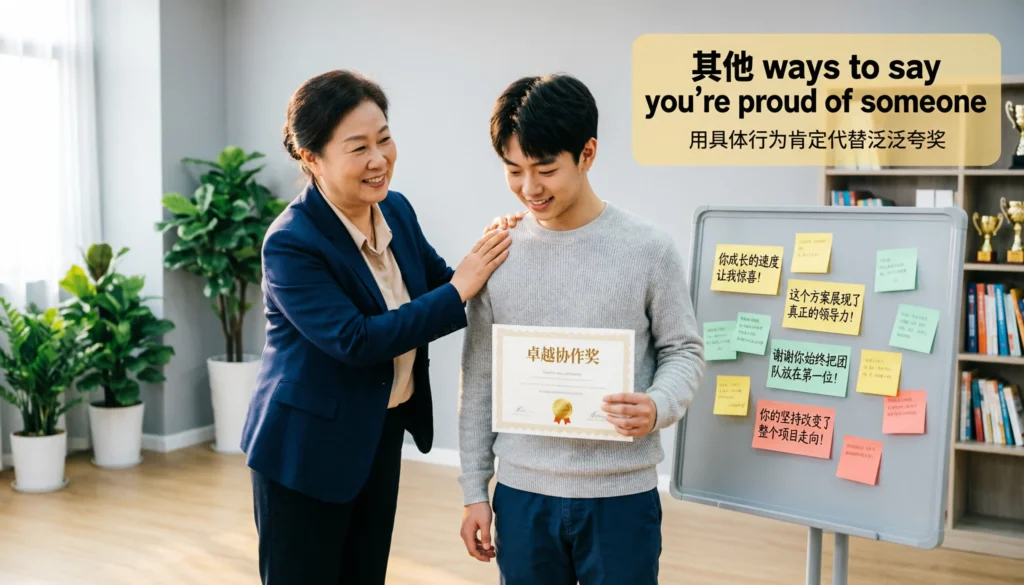 Other Ways to Say You’re Proud of Someone