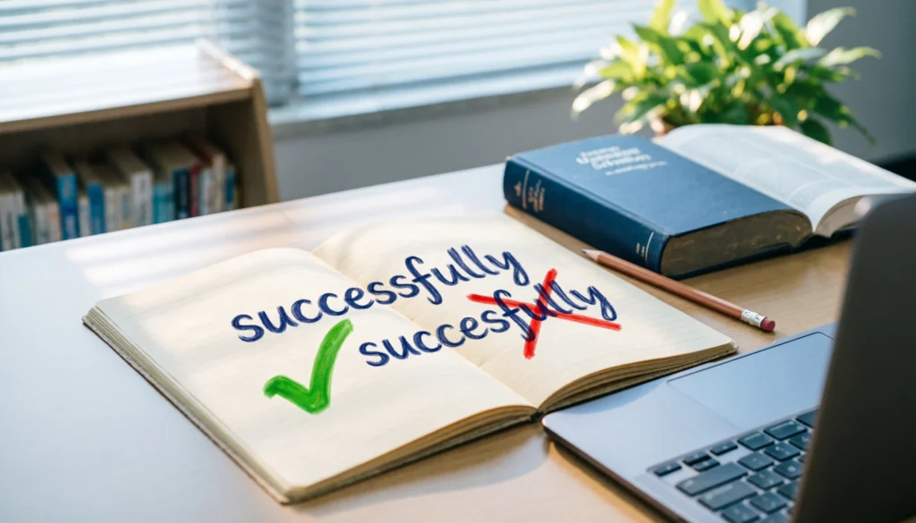 Successfully vs Succesfully