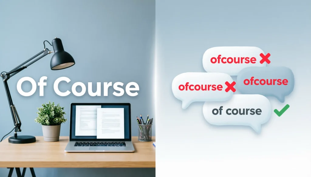 Of Course or Ofcourse