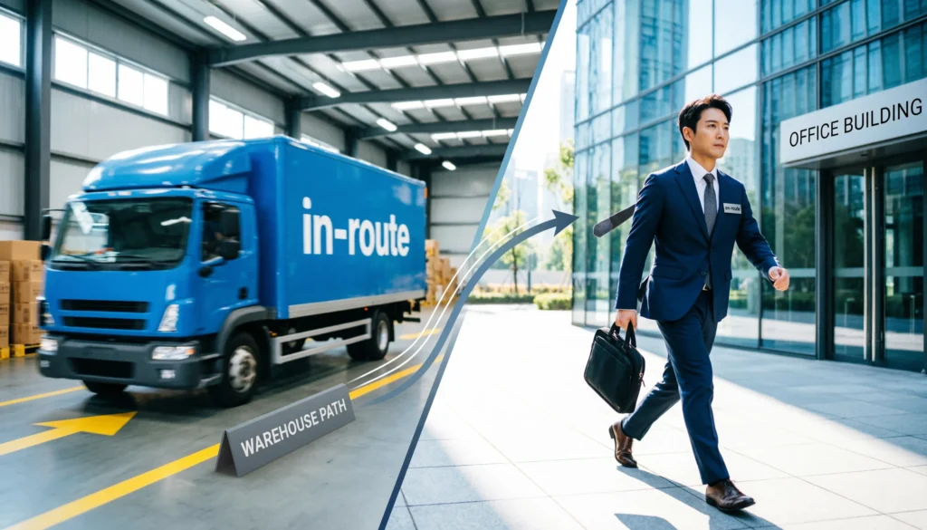 In-Route or En-Route