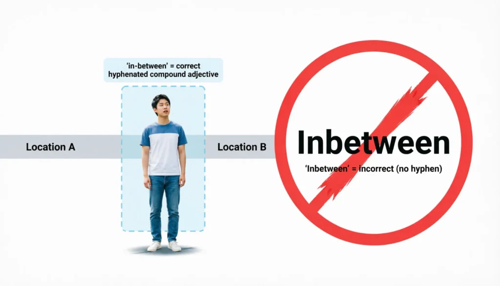 Inbetween or In-Between