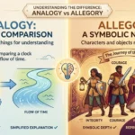 Analogy vs Allegory