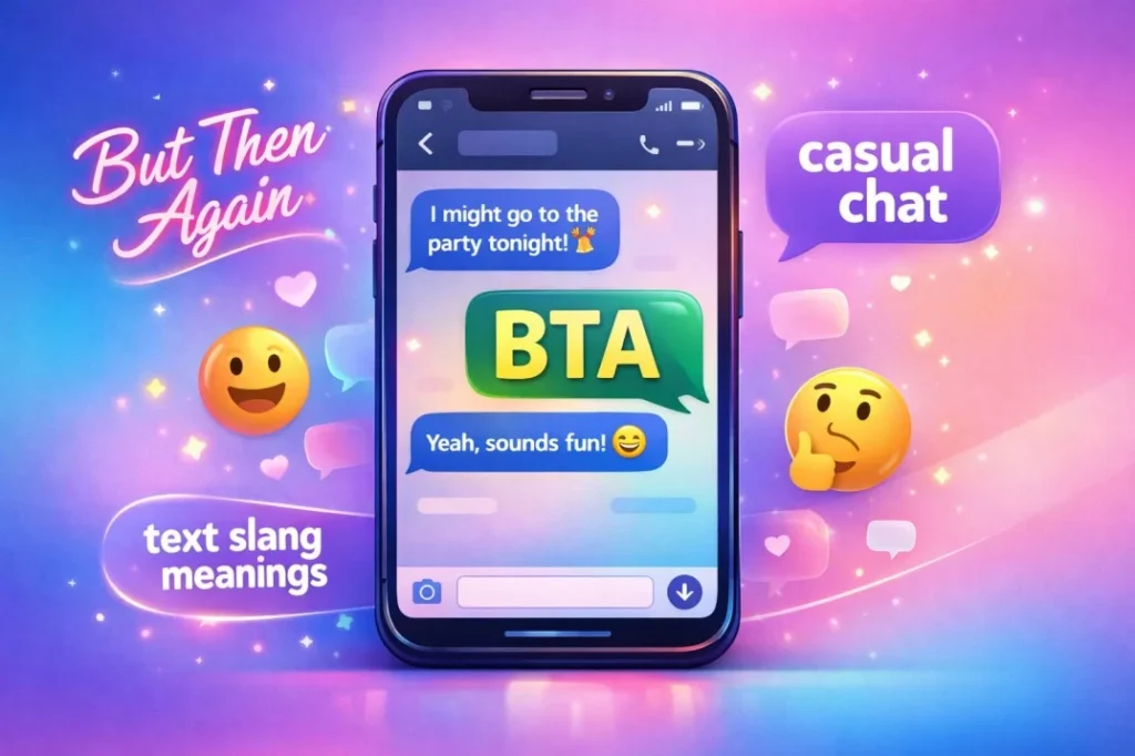 BTA Meaning in Slang