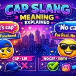 Cap Slang Meaning