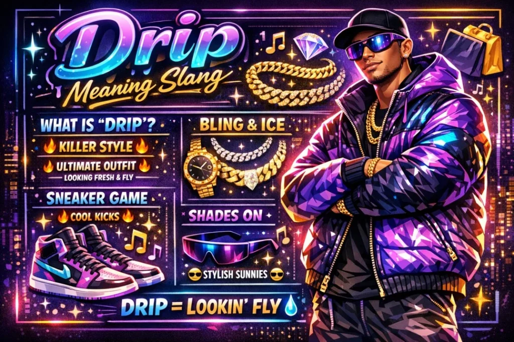 Drip Meaning Slang