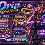 Drip Meaning Slang