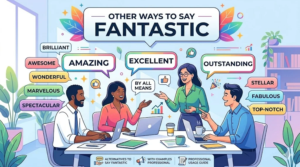 other ways to say fantastic