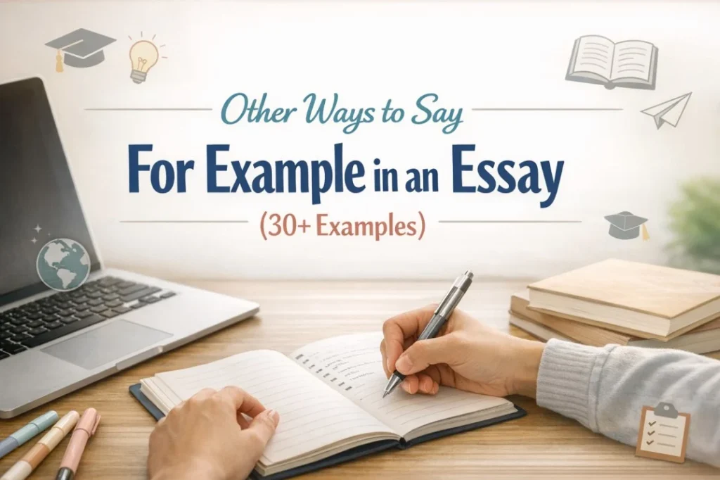 Other Ways to Say For Example in an Essay