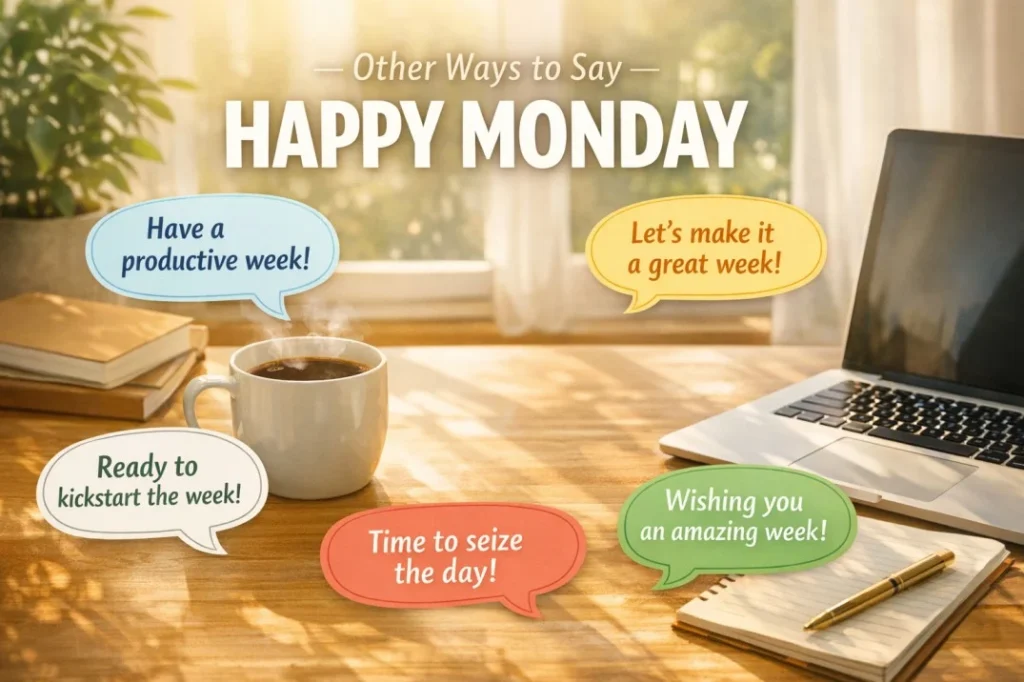 Other Ways to Say Happy Monday