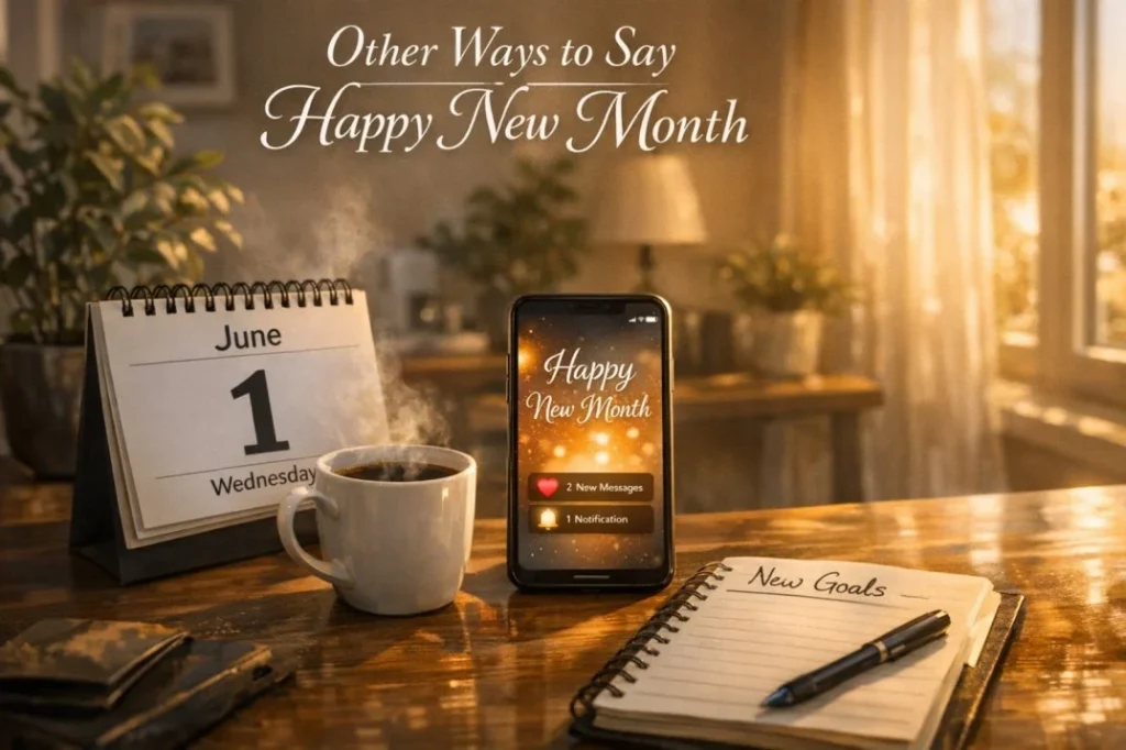 Other Ways to Say Happy New Month