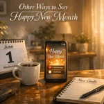 Other Ways to Say Happy New Month