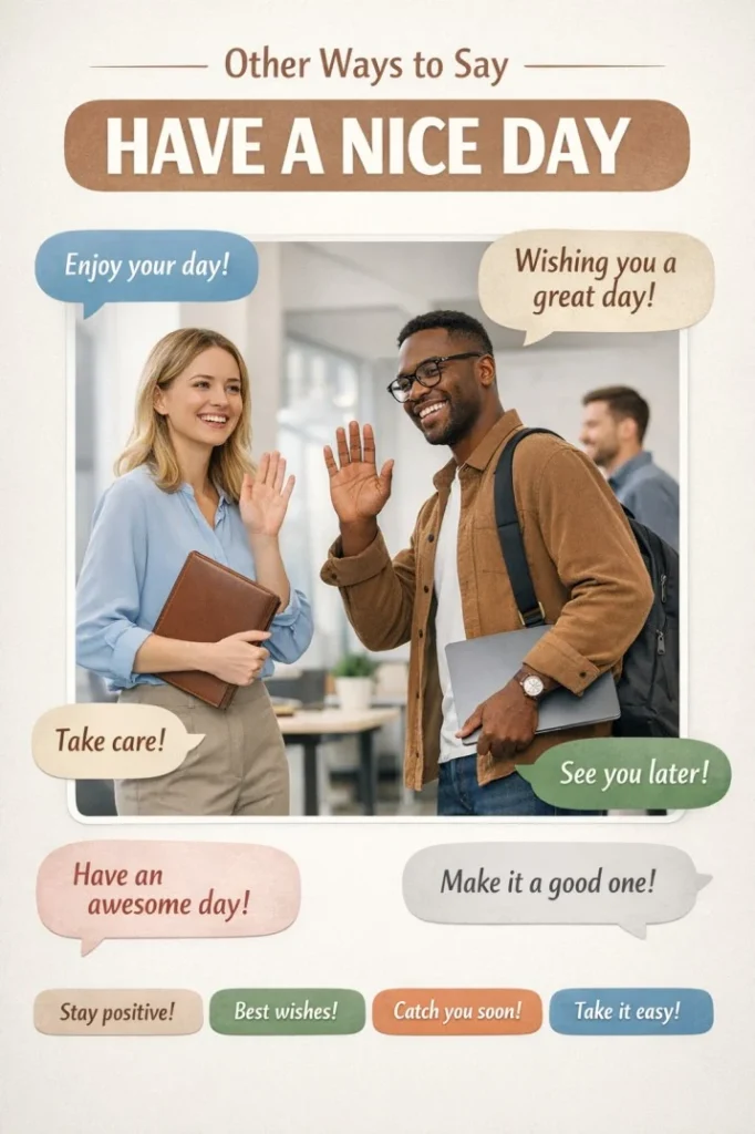 Other Ways to Say Have a Nice Day