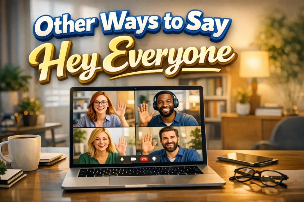 Other Ways to Say “Hey Everyone”