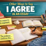 Other Ways to Say I Agree in an Essay