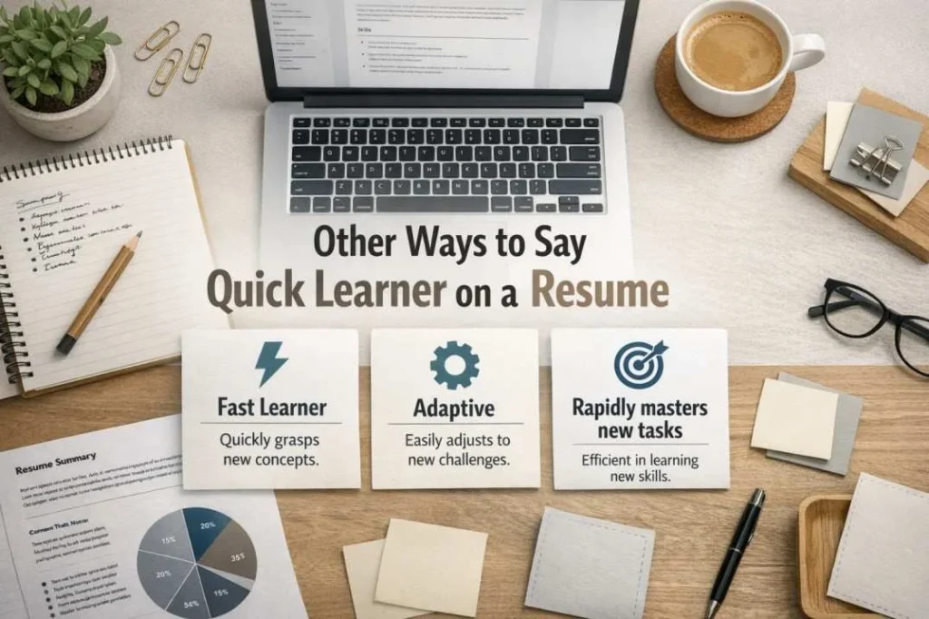 Other Ways to Say Quick Learner on a Resume