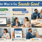 Other Ways to Say Sounds Good