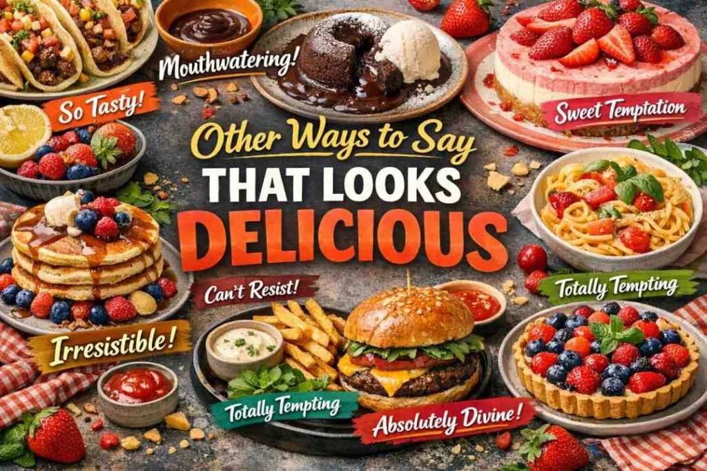 Other Ways to Say That Looks Delicious