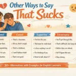 Other Ways to Say That Sucks