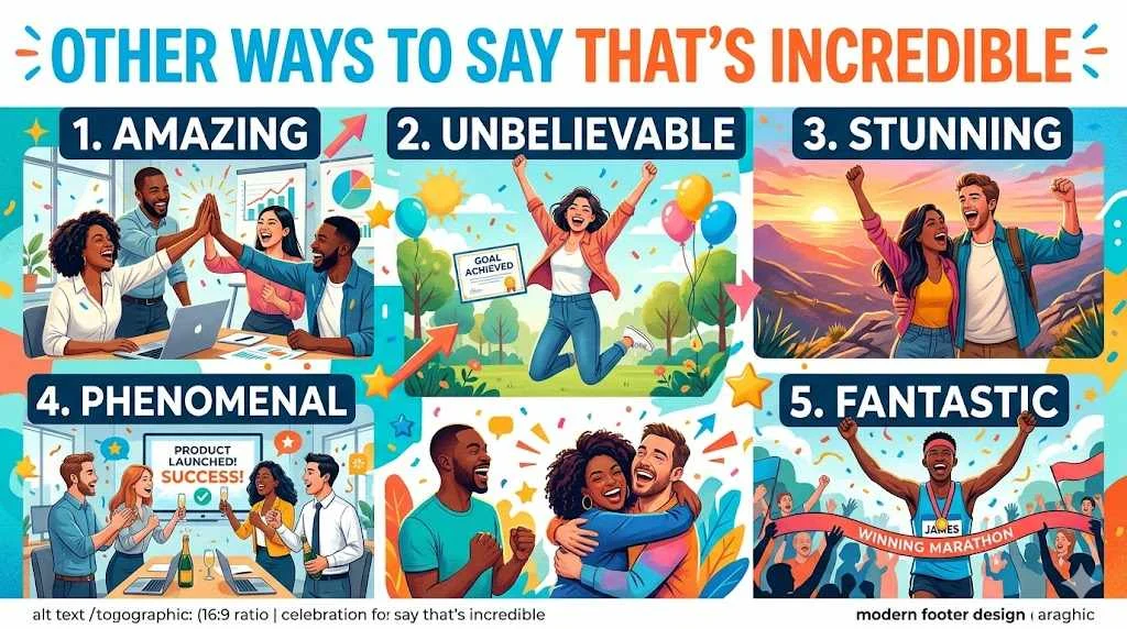 other ways to say that’s incredible