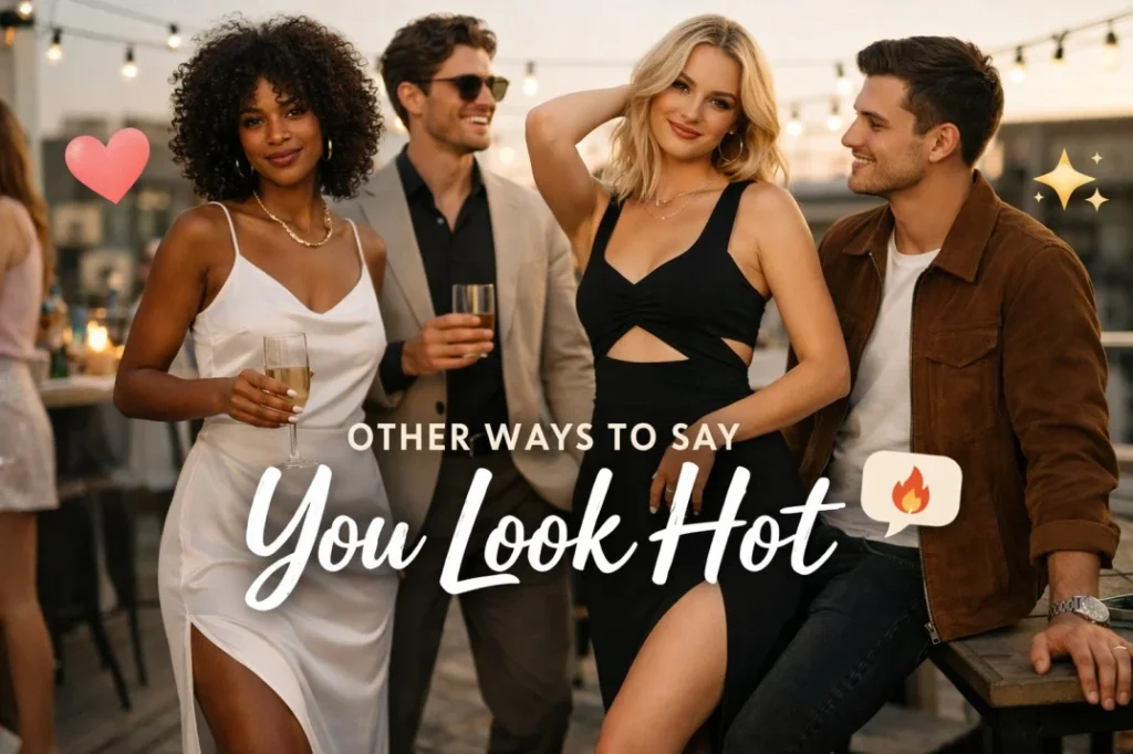 Other Ways to Say You Look Hot