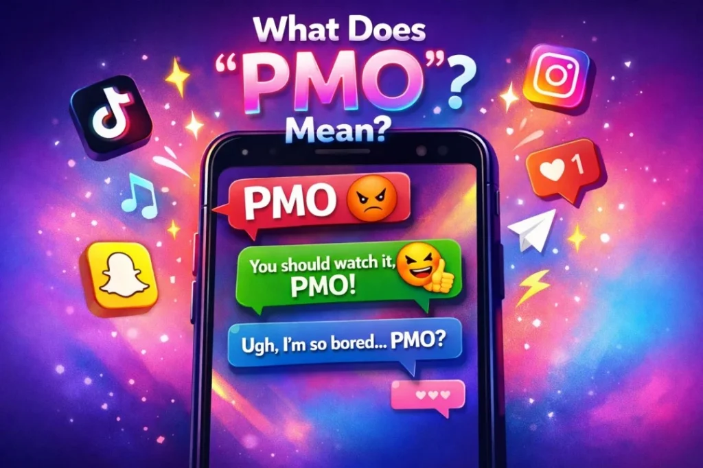 PMO Meaning Slang