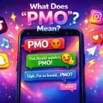 PMO Meaning Slang