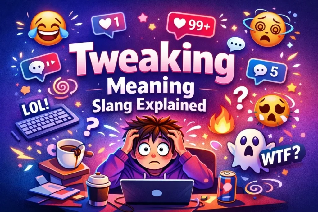 Tweaking Meaning Slang