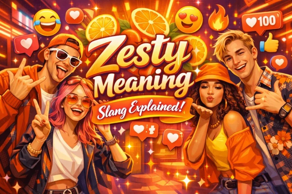 Zesty Meaning Slang