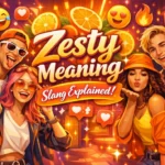 Zesty Meaning Slang