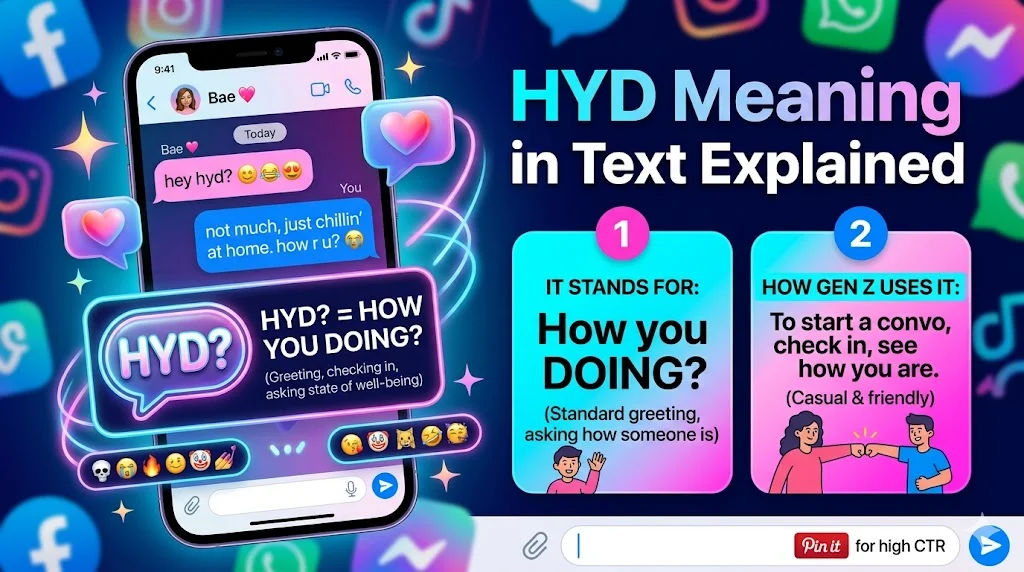 HYD Meaning in Text