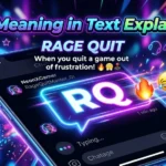 RQ Meaning in Text
