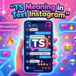 TS Meaning in Text Instagram