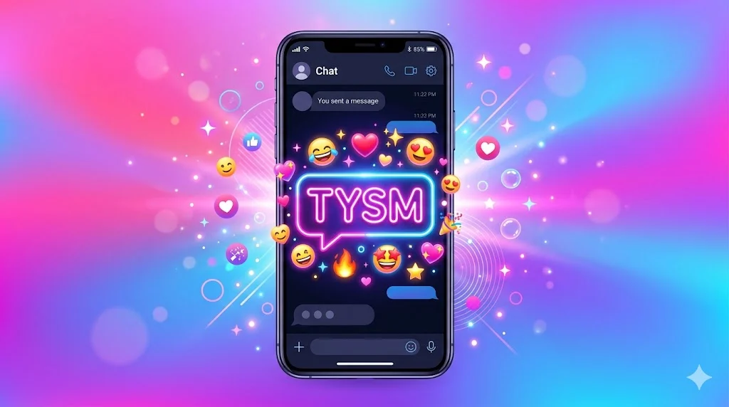 TYSM Meaning in Text